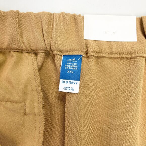 Old Navy Taylor Straight Trouser Womens XXLarge Minimalist Neutral Clean Girl - Picture 10 of 14
